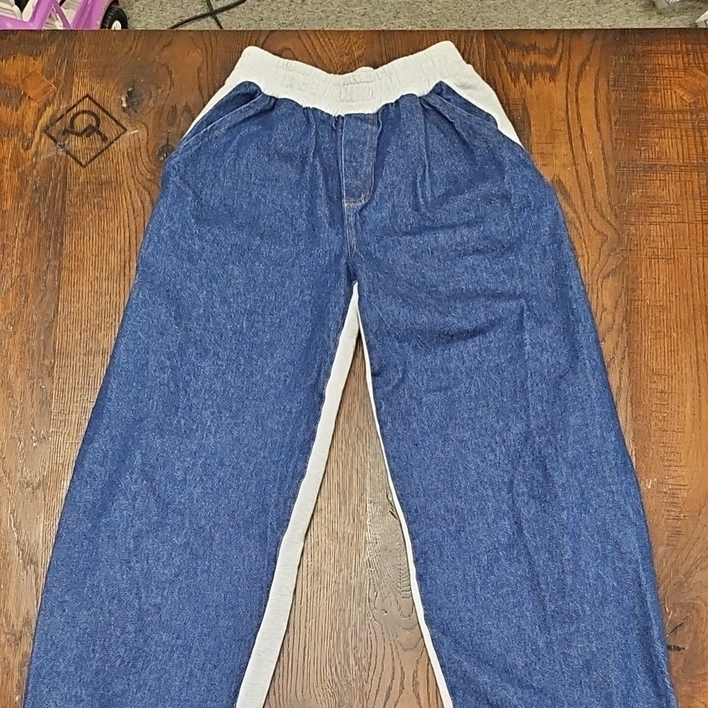 Zara Gray and Blue Joggers